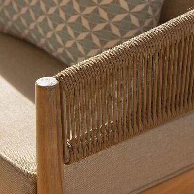 Maze - Porto Rope Weave Lounge Set with Small Round Side Table product image
