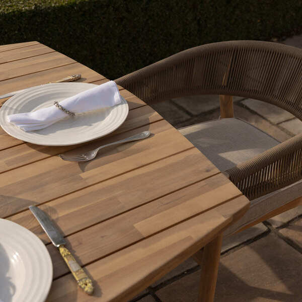 Maze - Porto Rope Weave 8 Seat Rectangular Dining Set product image