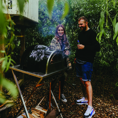 DeliVita - Wood Fired Oven - Very Black product image