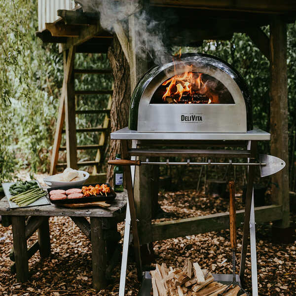 DeliVita - Wood Fired Oven - Very Black product image
