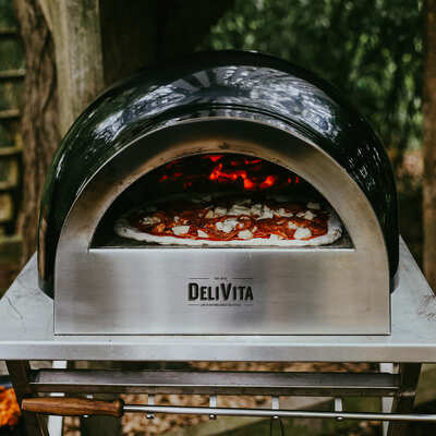 DeliVita - Wood Fired Oven - Very Black product image