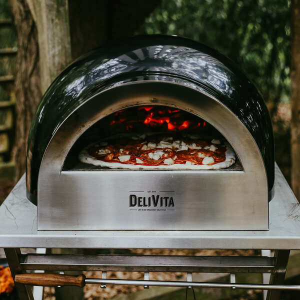 DeliVita - Wood Fired Oven - Very Black product image