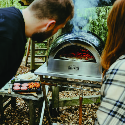 DeliVita - Wood Fired Oven - Very Black product image
