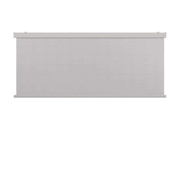 Maze - Como Pergola Textilene Drop Side Blind to fit within 4m width - White product image