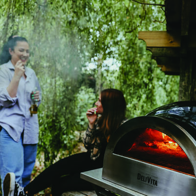DeliVita - Wood Fired Oven - Very Black product image
