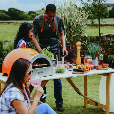 DeliVita - Wood Fired Oven - Orange Blaze product image