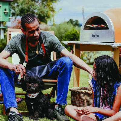 DeliVita - Wood Fired Oven - Orange Blaze product image