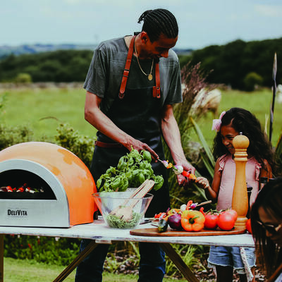 DeliVita - Wood Fired Oven - Orange Blaze product image