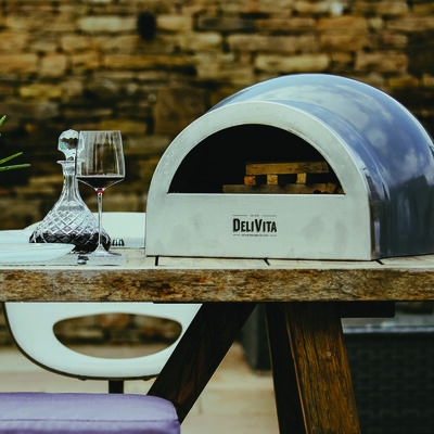 DeliVita - Wood Fired Oven - Hale Grey product image