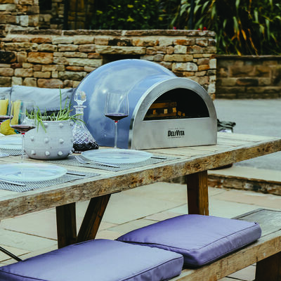 DeliVita - Wood Fired Oven - Hale Grey product image