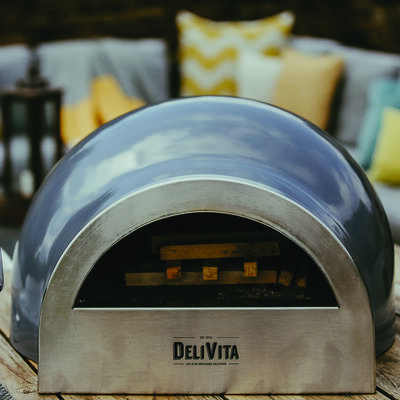 DeliVita - Wood Fired Oven - Hale Grey product image