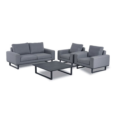 Maze - Outdoor Fabric Ethos 2 Seat Sofa Set - Flanelle product image
