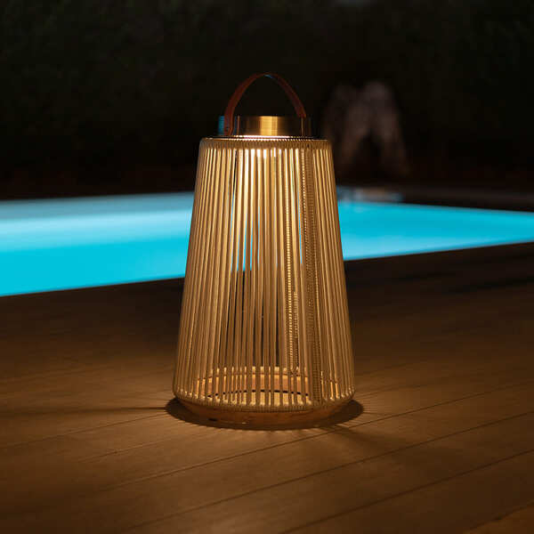 Maze - Athena Large Solar Light - Light Grey product image