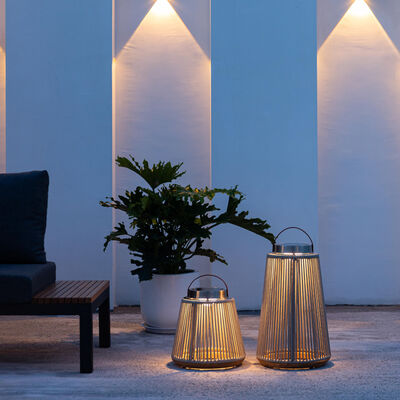 Maze - Athena Large Solar Light - Light Grey product image