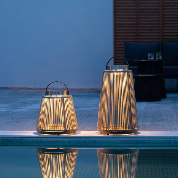 Maze - Athena Large Solar Light - Light Grey product image