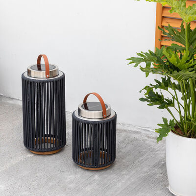 Maze - Luna Small Solar Light - Charcoal product image