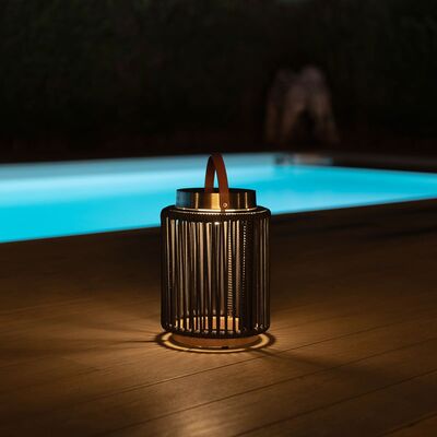 Maze - Luna Small Solar Light - Charcoal product image