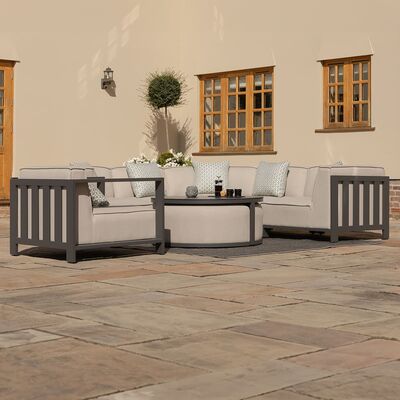 Maze - Outdoor Fabric Ibiza Armchair - Oatmeal product image