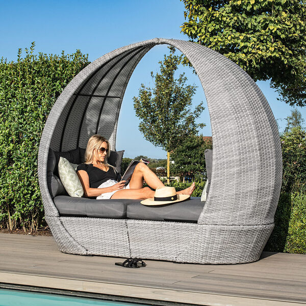 Maze - Ascot Rattan Daybed with Weatherproof Cushions product image