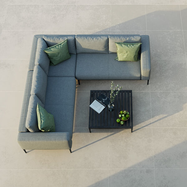 Maze - Outdoor Fabric Eve Corner Group - Flanelle product image