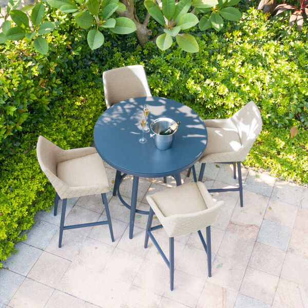 Maze - Outdoor Fabric Regal 4 Seat Round Bar Set product image