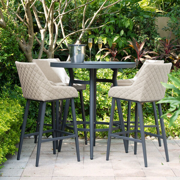 Maze - Outdoor Fabric Regal 4 Seat Round Bar Set product image