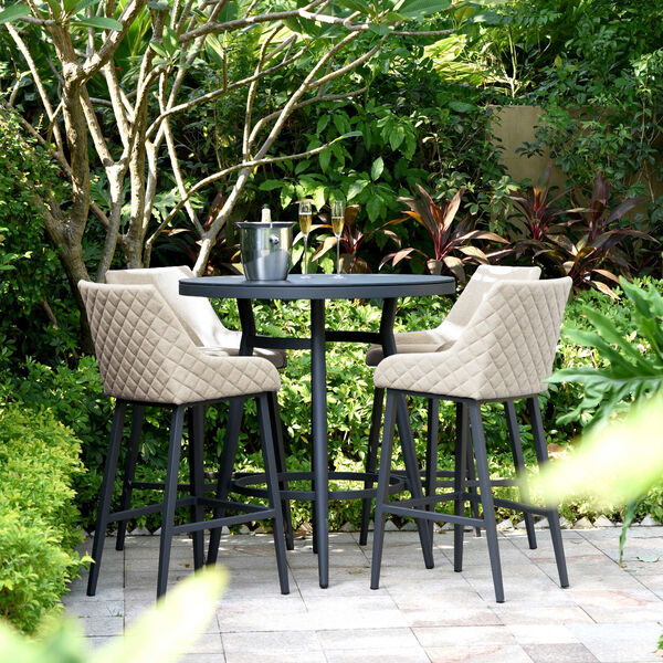 Maze - Outdoor Fabric Regal 4 Seat Round Bar Set product image