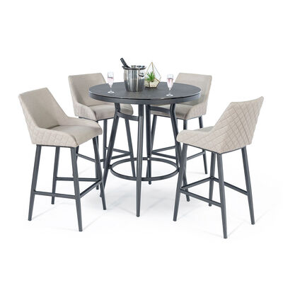 Maze - Outdoor Fabric Regal 4 Seat Round Bar Set product image