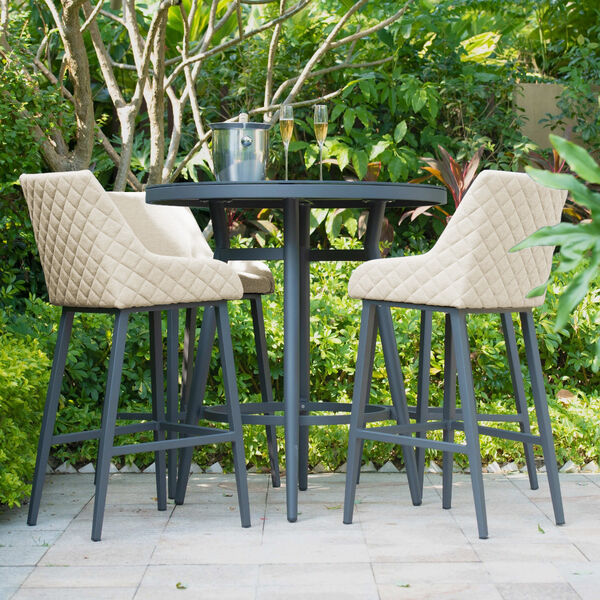 Maze - Outdoor Fabric Regal 4 Seat Round Bar Set product image