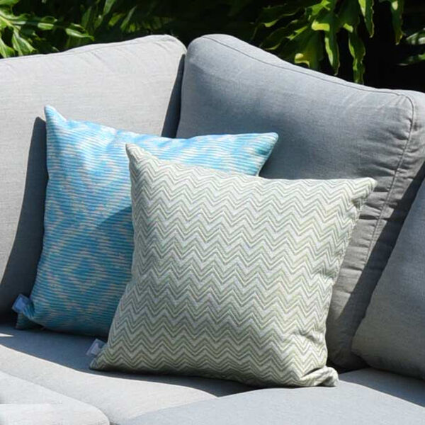 Maze - Pair of Outdoor Scatter Cushion (43x43cm) - Polines Green product image