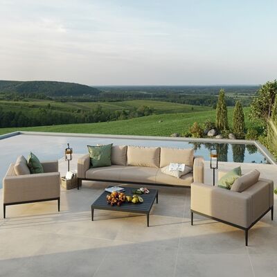 Maze - Outdoor Fabric Eve 3 Seat Sofa Set - Taupe product image