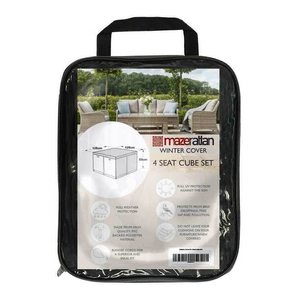 Maze - 4 Seat Cube Set - Garden Furniture Cover product image