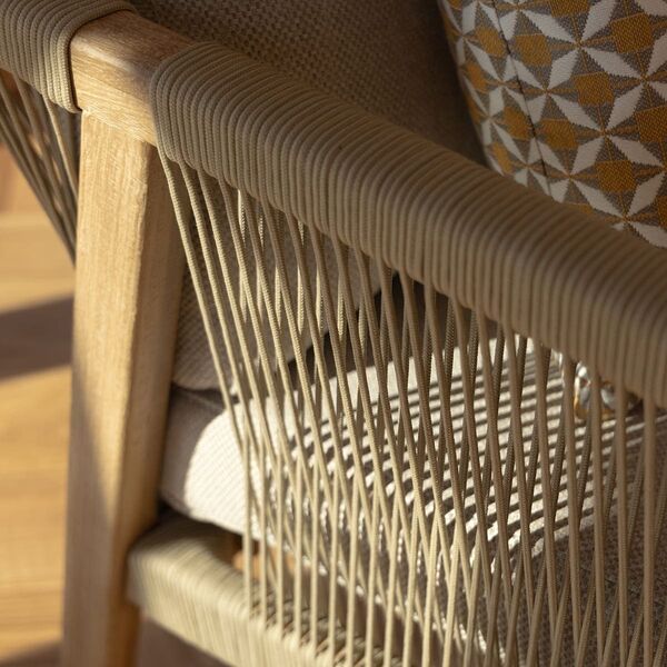 Maze - Martinique Rope Weave 2 Seat Sofa Set with 2 Lounge Armchairs & 2 Round Coffee Tables product image