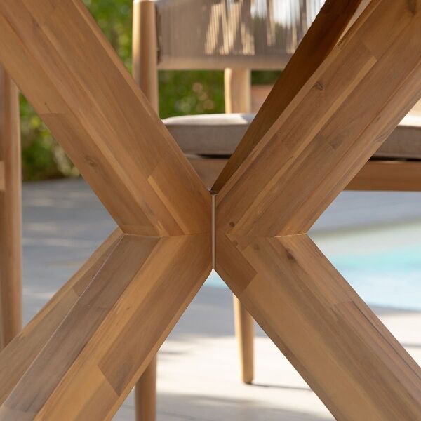 Maze - Porto Rope Weave 4 Seat Round Dining Set product image