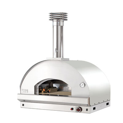 Fontana - Mangiafuoco Build In Gas Pizza Oven - Stainless Steel product image