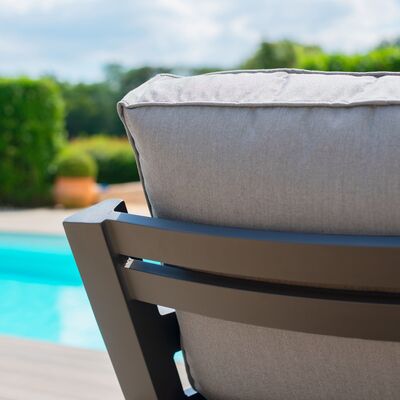 Maze - New York Aluminium Corner Sofa Set - Dove Grey product image