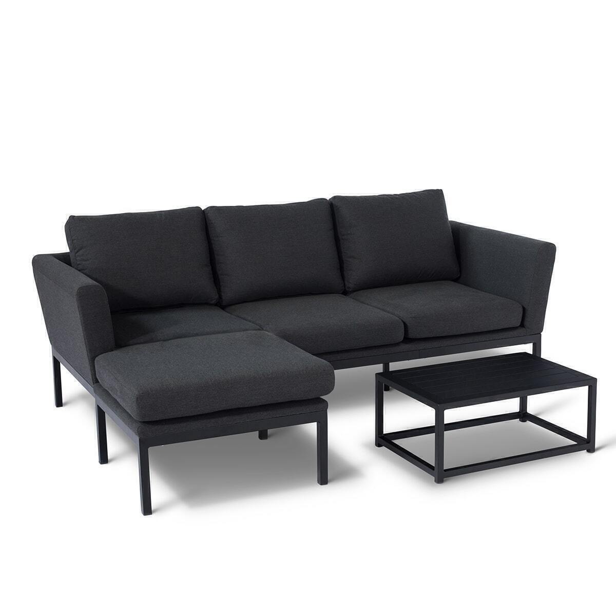Maze - Outdoor Fabric Pulse Chaise Sofa Set - Charcoal product image