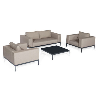 Maze - Outdoor Fabric Eve 2 Seat Sofa Set - Taupe product image