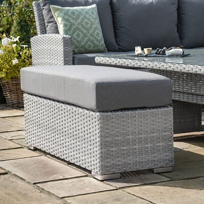 Maze - Ascot Deluxe Rattan Corner Dining Set with Fire Pit Table & Weatherproof Cushions product image