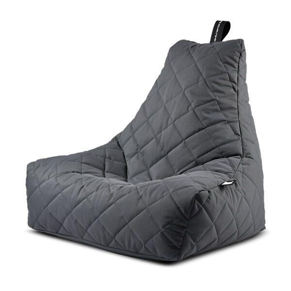 Extreme Lounging - Mighty Quilted Bean Bag - Grey product image