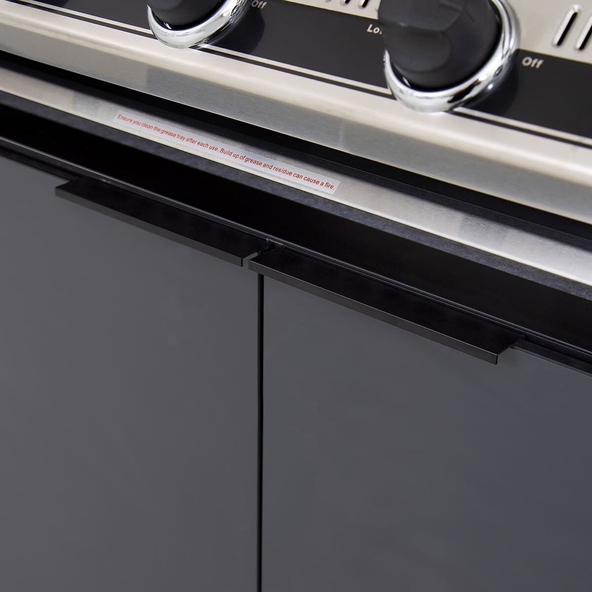 Beefeater Cabinex  - 3000E Series 4 Burner Classic Outdoor Kitchen - Black product image