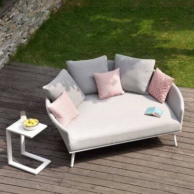 Maze - Outdoor Fabric Ark Daybed - Lead Chine product image