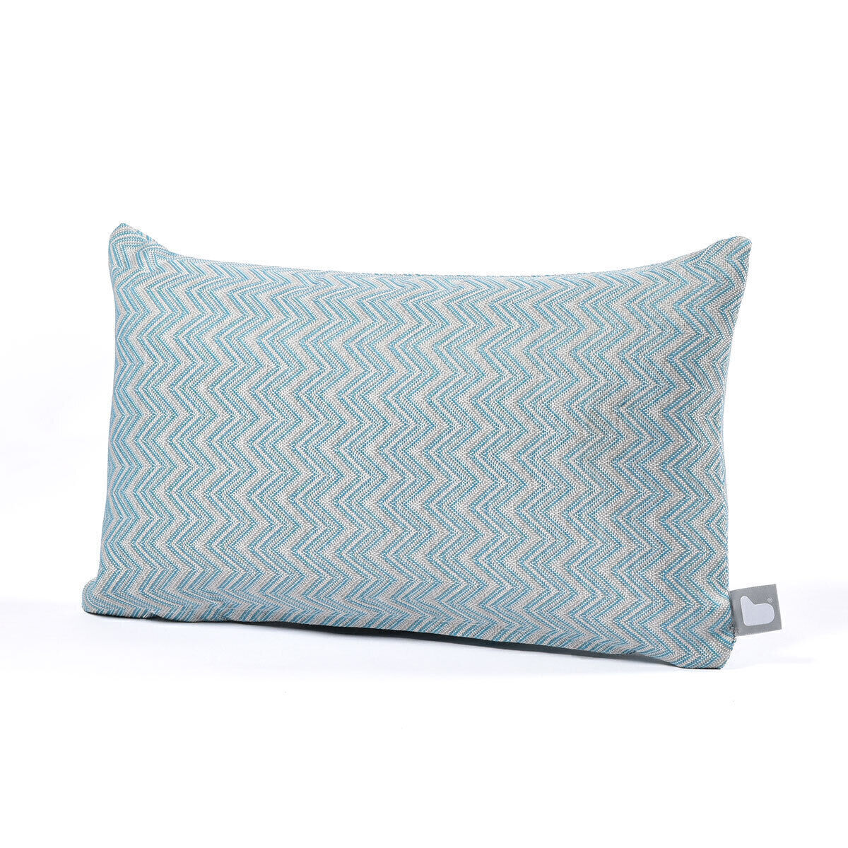 Maze - Pair of Outdoor Bolster Cushions (30x50cm) - Polines Blue product image