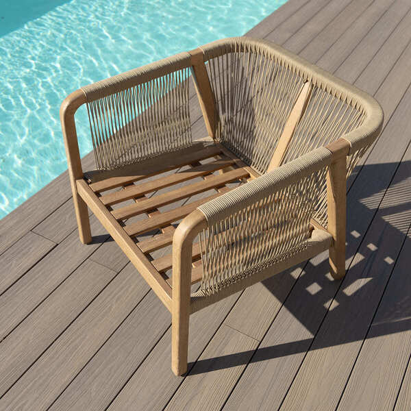Maze - Martinique Rope Weave Lounge Set with Round Coffee Table product image