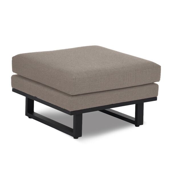 Maze - Outdoor Fabric Ethos Footstool - Taupe product image