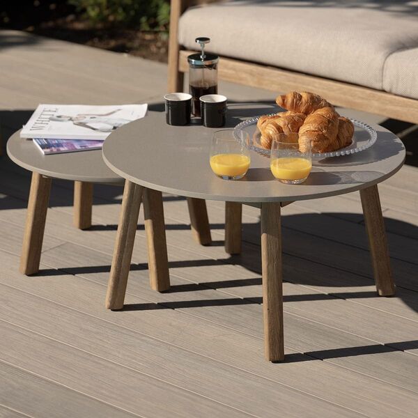 Maze - Martinique Rope Weave 3 Seat Sofa Set with 2 Lounge Armchairs & 2 Round Coffee Tables product image