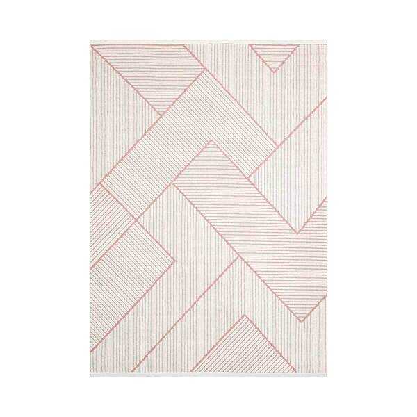 Jazz - Geometric Rose Indoor and Outdoor Rug - 220cm x 160cm product image