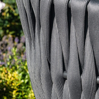 Maze - Marina Rope Weave Corner Group - Charcoal product image