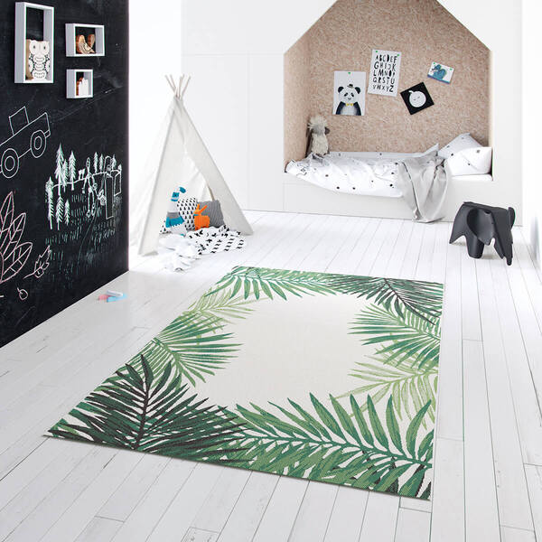 Maze - Botany Palm Leaf Indoor and Outdoor Rug - 160x230cm product image