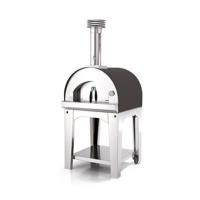 Fontana - Margherita Wood Burning Pizza Oven with Trolley - Anthracite product image